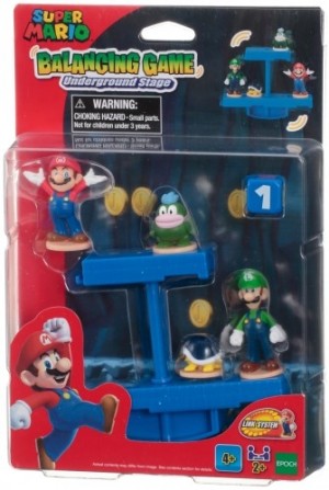 Super Mario Balancing Game Underground Stage Mario en Luigi - balansspel