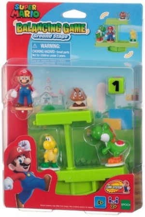 Super Mario Balancing Game Ground Stage Mario en Yoshi - balansspel