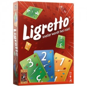 999 Games: Ligretto Rood - kaartspel