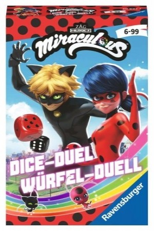 Ravensburger: Miraculous Dobbel Duel - kinderspel