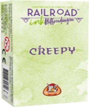 White Goblin Games: Railroad Ink uitbr. Creepy - dobbelspel