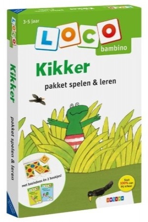 Zwijsen: Bambino Loco Kikker pakket spelen en leren - kinderspel