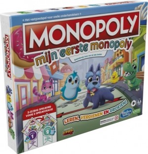 Hasbro: Mijn eerste Monopoly - kinderspel