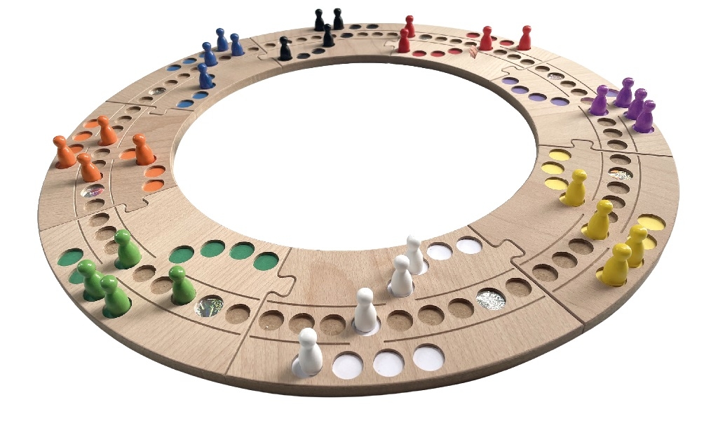 Barrière Ring Hout - bordspel - Goedkopegezelschapsspellen.nl kaartspellen en dobbelspellen