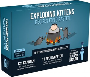 Exploding Kittens Recipes for Disaster - Nederlandstalig partyspel