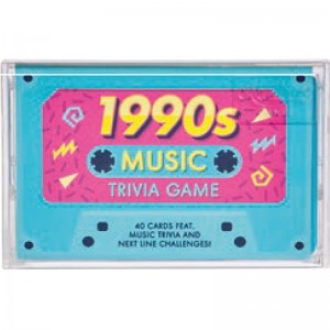 Ridley's Games: 1990s Music Trivia Game - Engelstalig partyspel