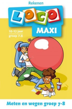 Zwijsen: Loco Maxi boekje Meten en wegen groep 7 en 8 OP = OP