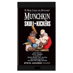Munchkin uitbr. Skull and Kickers - Engelstalig kaartspel OP = OP