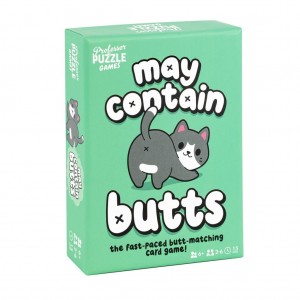 Professor Puzzle Games: May Contain Butts - Engelstalig kaartspel