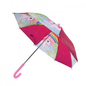 Paraplu: Unicorn eenhoorn - roze
