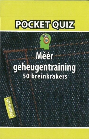 Schoolsupport: Pocket Quiz Meer Geheugentrainig - kaartspel OP = OP
