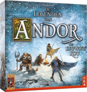 999 Games: De Legenden van Andor De Eeuwige Kou - bordspel