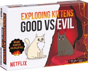 Exploding Kittens Good vs Evil - Nederlandstalig kaartspel