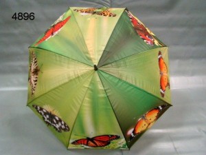 Geharo: Paraplu Vlinders - paraplu voor volwassenen
