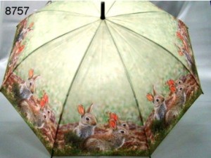 Geharo: Paraplu Konijnen - paraplu voor volwassenen