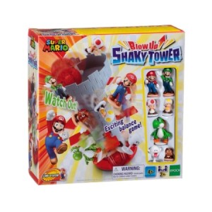 Epoch: Super Mario Blow Up Shaky Tower - balansspel