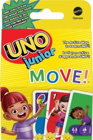 Mattel: Uno Junior Move - kaartspel