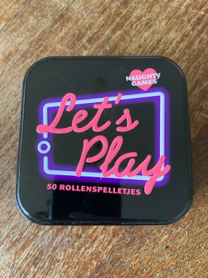 Image Book: Let's Play - kaartspel 18+ OP = OP