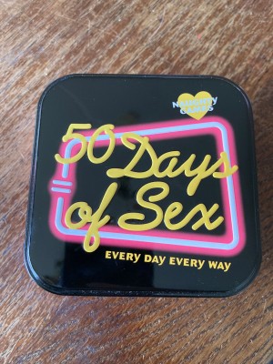 Image Book: 50 Days of Sex - kaartspel 18+ OP = OP