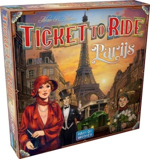 Days of Wonder: Ticket to Ride Paris SCHADE AAN DOOS OP = OP