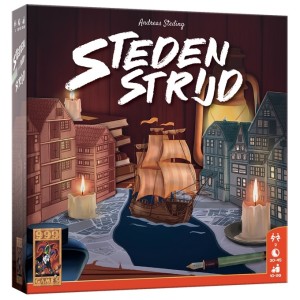 999 Games: Stedenstrijd - bordspel