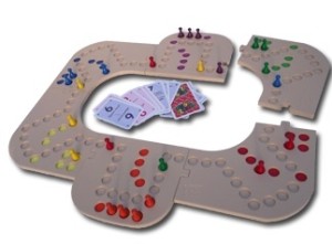 Keezbord Kunststof 4 of 6 spelers - bordspel