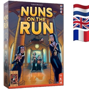 999 Games: Nuns on the Run - bordspel