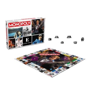 Hasbro: Monopoly Elton John - Engelstalig bordspel