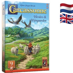 999 Games: Carcassonne uitbr. Herders en Wijngaarden