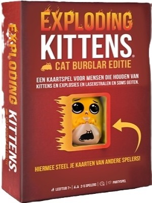 Exploding Kittens Cat Burglar Editie - Nederlands partyspel