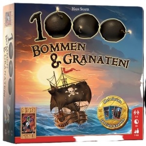 999 Games: 1000 Bommen en Granaten - dobbelspel